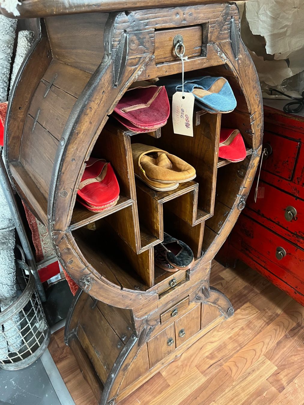 Regale: Rundes Regal Holz | LIQUIDATIONSVERKAUF – Neu (gemäss Beschreibung) aus Zürich von Hnikbay 1