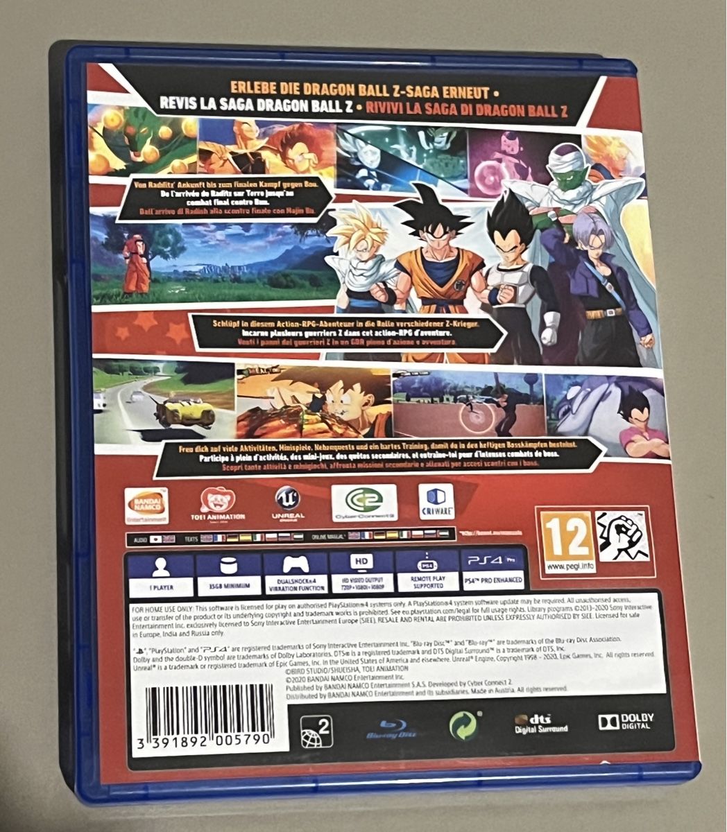 Giochi: Dragonball Z PS4 – Usato da Staufen venduto da hadornski1 1