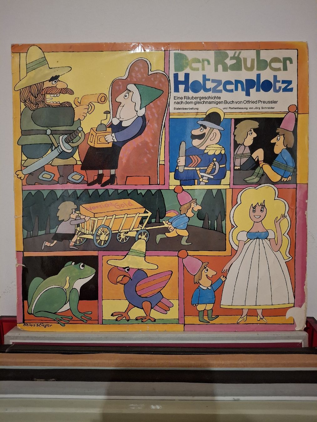 Dischi in vinile: Schallplatte Der Räuber Hotzenplotz Jörg Schneider – Usato da Allschwil venduto da Tippster