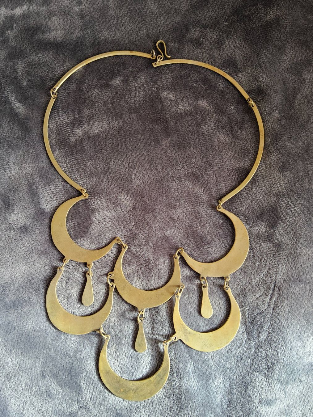 Catenine: Vintage TOP Alpaca Abalone Collier, 70er – Usato da Zürich venduto da philpip 4