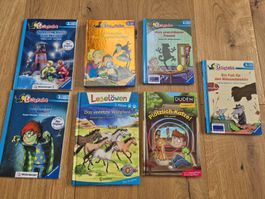 Leseraben /Duden Bücher 7 Stk. 2.Lesestufe