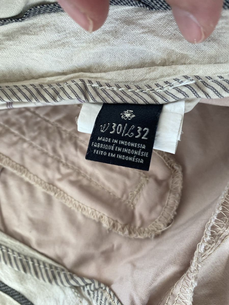 Pantaloni: Chino Damenhose hellrosa Gr. 30/32 mit Gürtel – Usato da Frauenfeld venduto da Wiibli_18 4