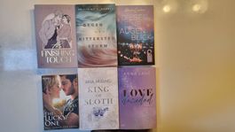 6 Romane - Diverse Liebesromane