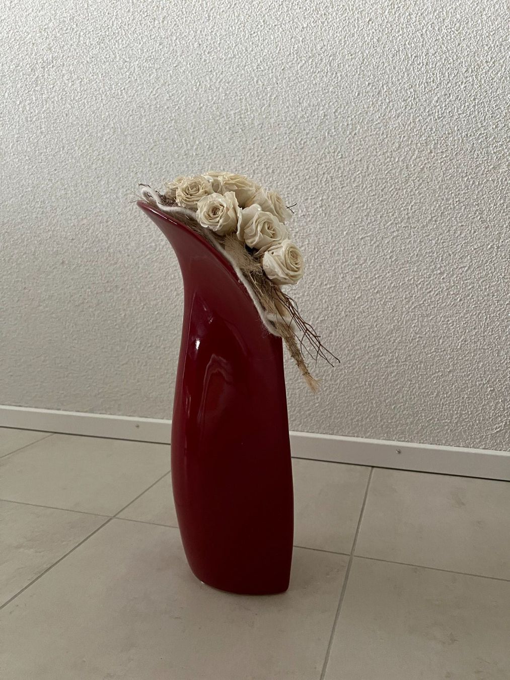 Vasi & Recipienti: Blumenvase Herzform rot – Usato da Schüpfheim venduto da Rezwel 2