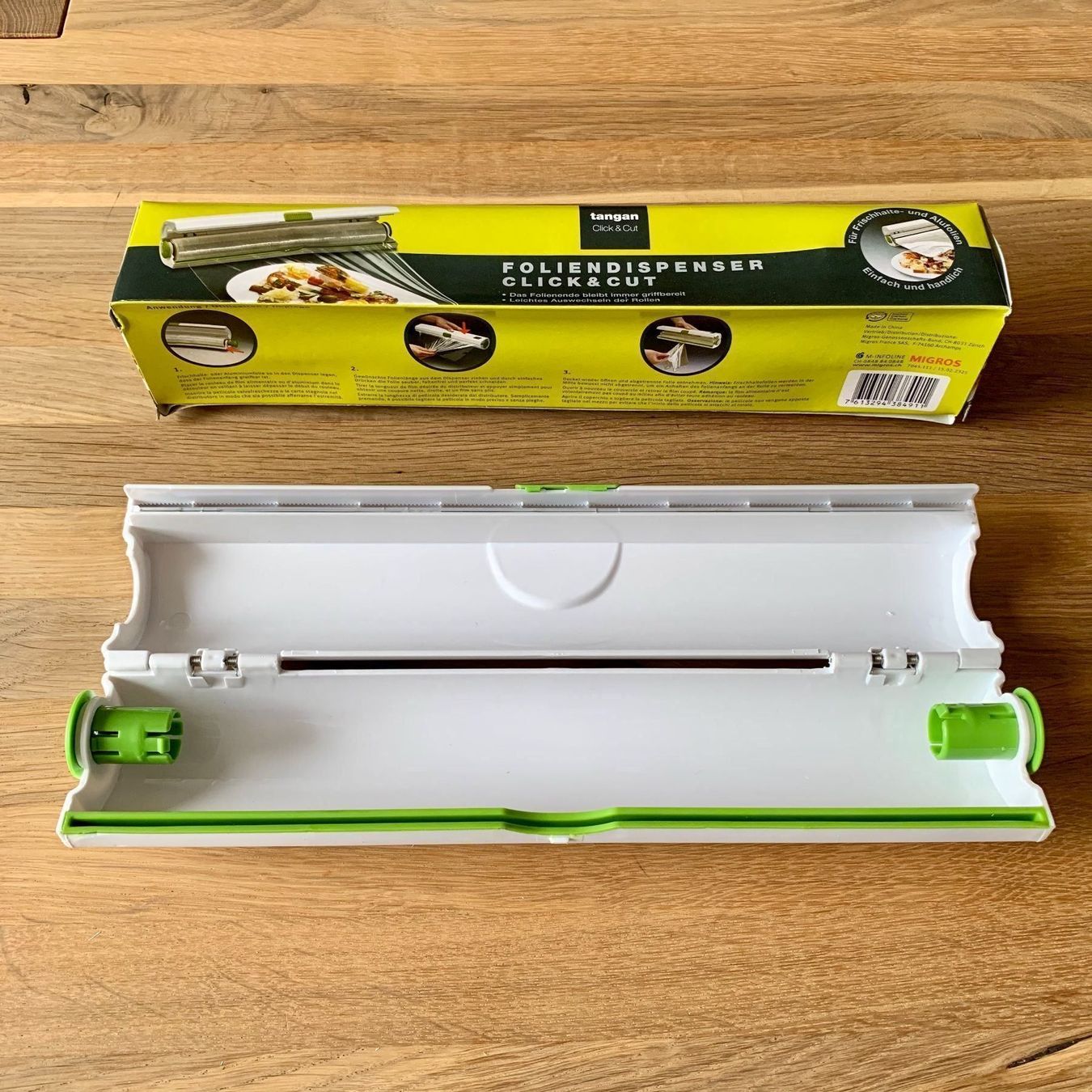 Elettrodomestici da cucina: Neue Folienschneider Tangan Click & Cut 33 cm – Nuovo e nell'imballaggio originale da Balzers venduto da dassandro 1