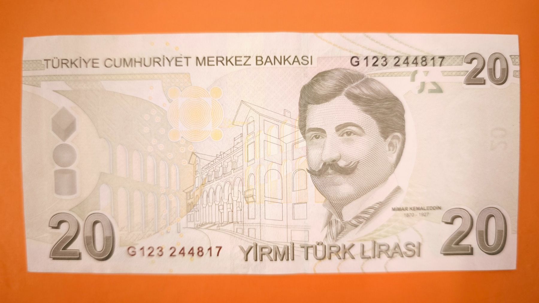 Banconote: Banknote Türkiye 20 Lira – Usato da Schlieren venduto da wnzel 1