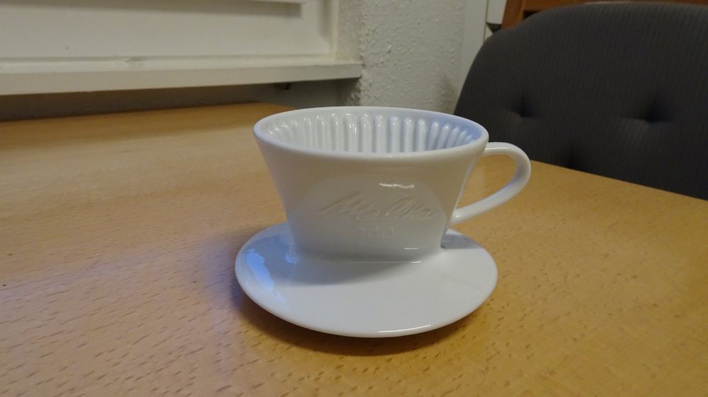 Kleiner Kaffeefilter Melitta 100 aus Keramik fast neu (Neu (gemäss ...
