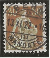 BERN 13.11.22 auf Zu#110 Mi#104x Vollstempel [14A3]