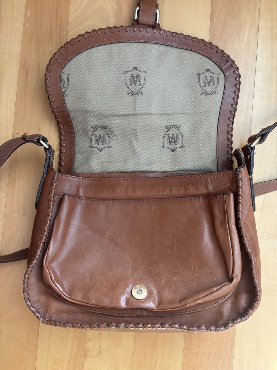 Massimo Dutti Sacs femmes: Massimo Dutti leather bag – D'occasion à Forch par nat_7v6d 1