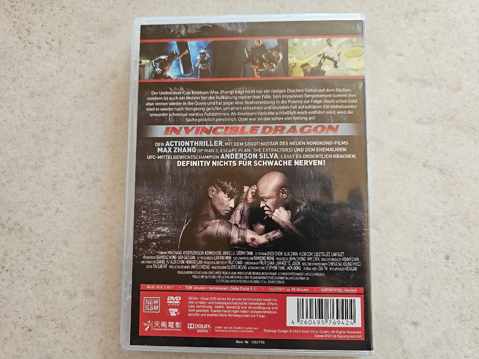 Alle DVDs: Invincible Dragon – Gebraucht aus Schneisingen von backstore24 1