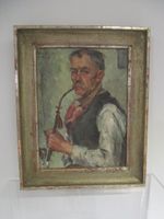 Stadlin Maria 1897-1973 - Mann mit Pfeife sign. dat. 1939