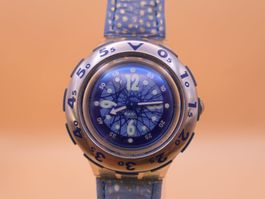 Swatch Scuba 200 "LUNAIRE" SDK113, 1994, neue Batterie