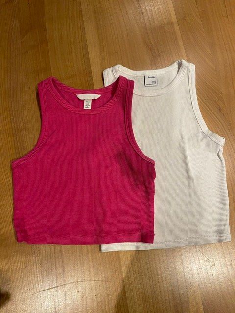 Tops: Damen Top 1x pink 1x weiss Gr. XS – Gebraucht aus Lyssach von Ek_772 4