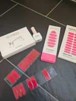 Maniko UV Gel Strips & Lamp Rote Nägel für den Sommer 💅