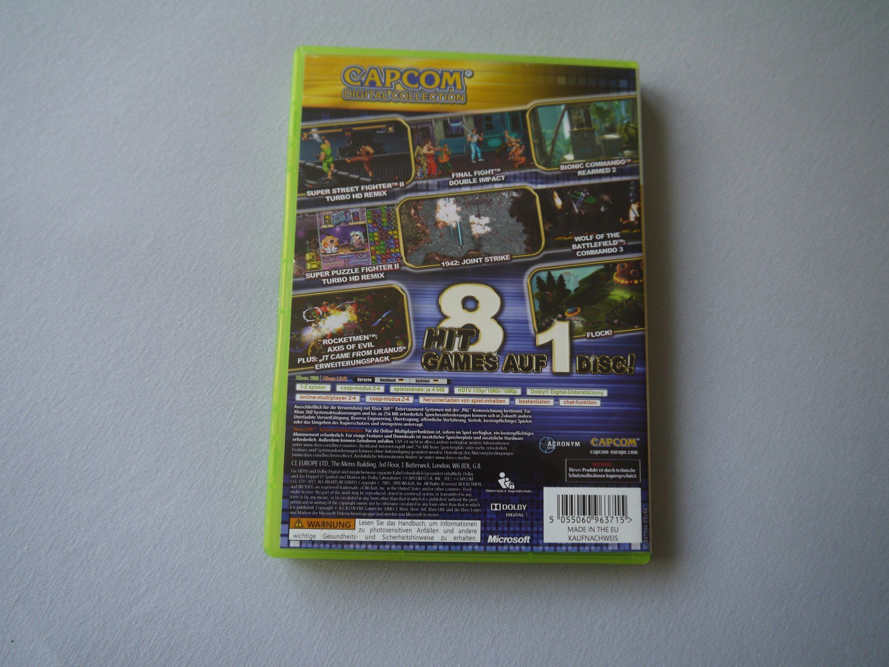 Microsoft Spiele: CAPCOM DIGITAL COLLECTION - XBOX360 – Gebraucht aus Hagendorn von Blaf 2