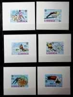 AFRIQUE LIBÉRIA TIMBRES NEUFS** NON DENTELÉS DE 1976. /JU38