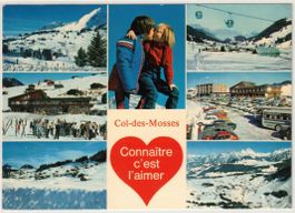 Col des Mosses - 8 Bild AK