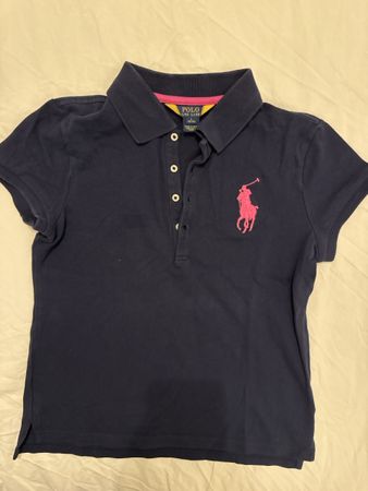 Polo Ralph Lauren, bleu marine, taille L (12-14 ans)