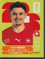 FIFA WORLD CUP 2026 Panini Sticker SUI 12 FABIAN RIEDER