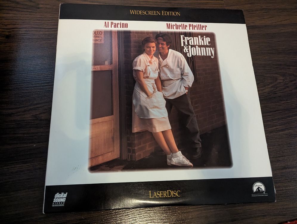 Laserdisc Frankie & Johnny Al Pacino Michelle Pfeiffer | Kaufen auf Ricardo