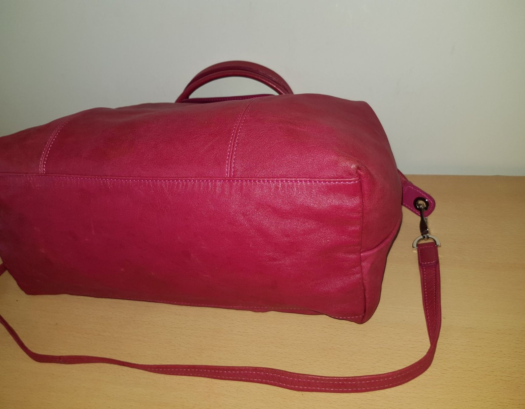 Longchamp Borse da donna: Original Longchamp Leder Handtasche – Usato da Basel venduto da Birs868 7