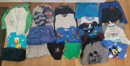 Kleiderpaket Sommer-Herbst, Größe 98-104, 41 Artikeln