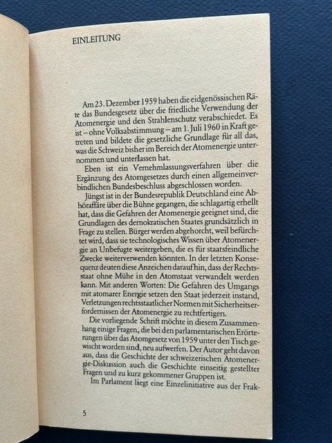 Bücher: Peter Graf, Atomfront, 1977 – Gebraucht aus Bern von oregonzwei 4