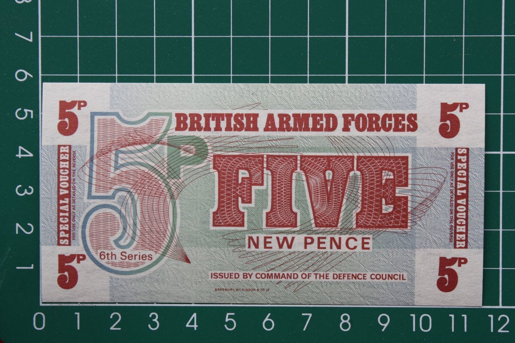 Banknoten: currency banknote british five new pence – Neu (gemäss Beschreibung) aus Laupen BE von Gufi57