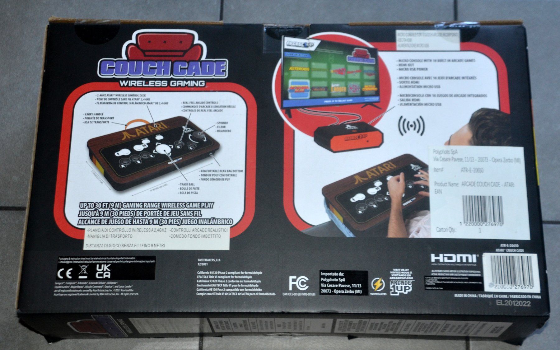 Atari Console: Arcade 1UP Atari Couch Cade Wireless Gaming – Nuovo e nell'imballaggio originale da Collonges venduto da arashee 1