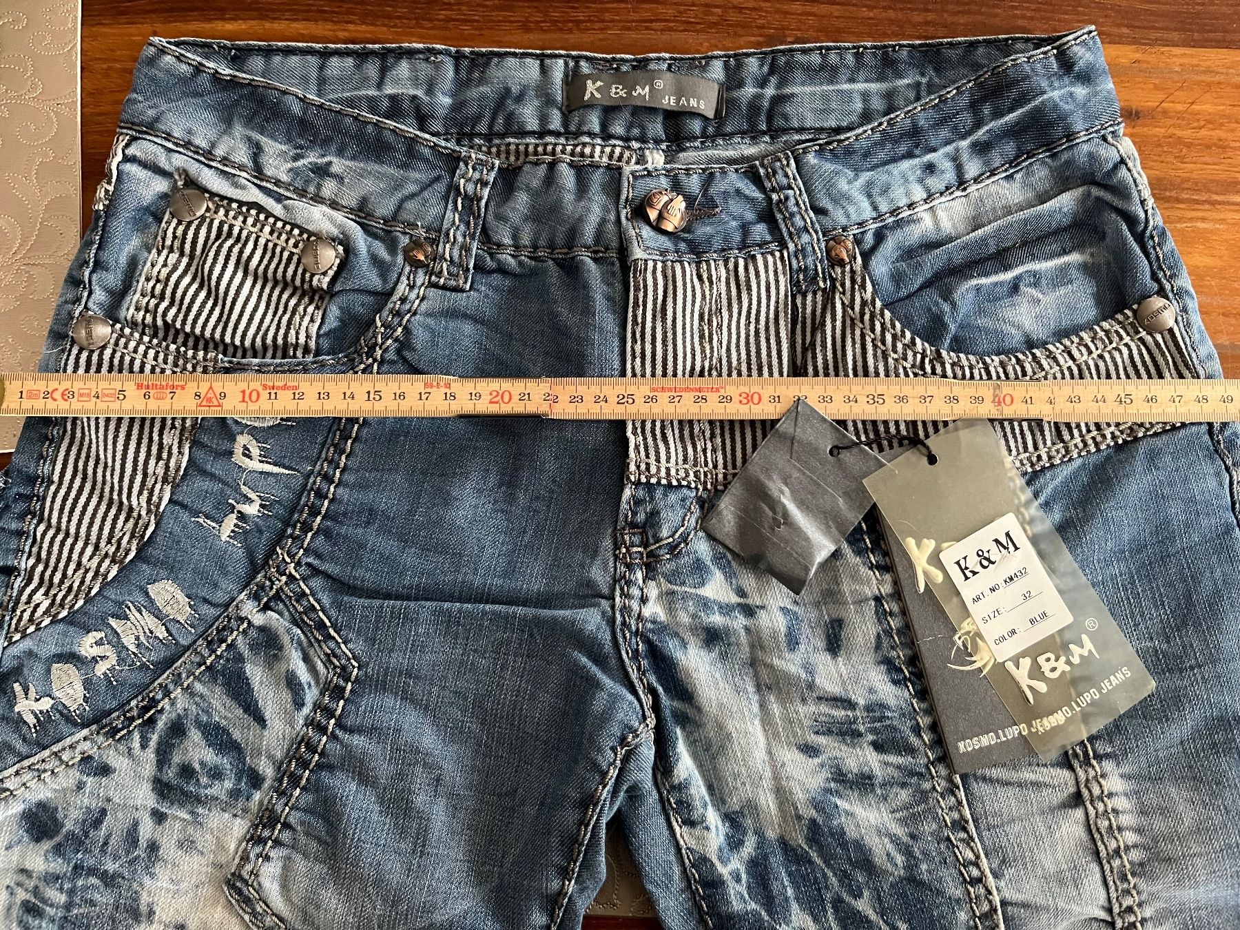 Jeans: Kosmo Lupo Jeans, Gr. 32, Used Look – Nuovo (secondo la descrizione) da Gurbrü venduto da Simiramis 3