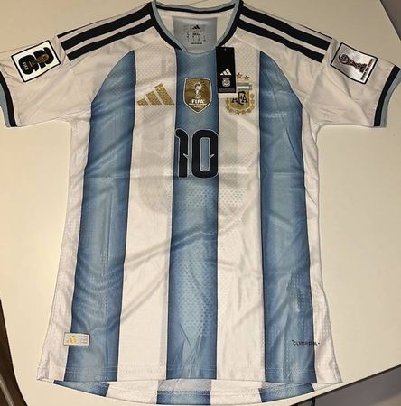 Maillot Argentine Messi 2026 WC Badge Taille L Neuf