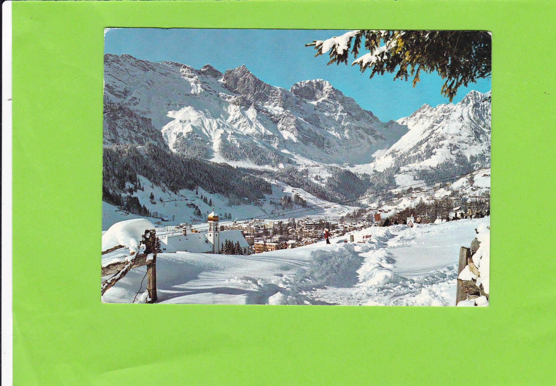 Ansichtskarten: Engelberg-Winter – Gebraucht aus St. Peterzell von neckertal