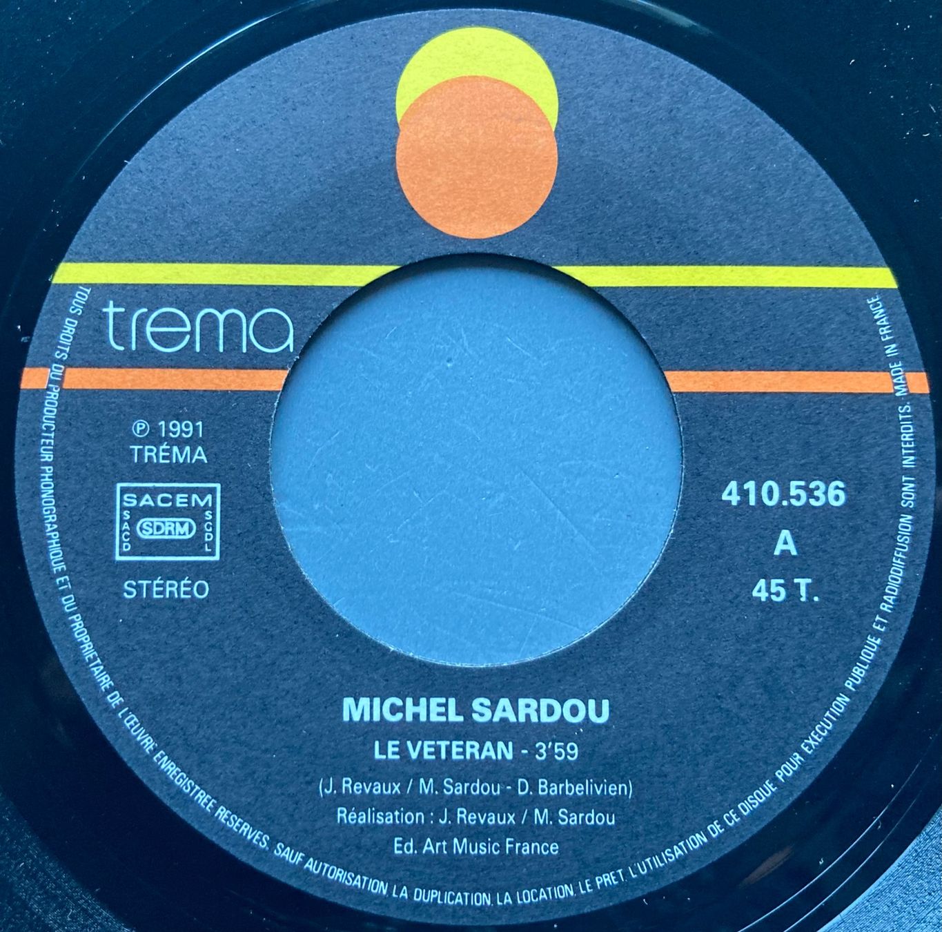 Schallplatten: MICHEL SARDOU - LE BAC G – Gebraucht aus Poliez-Pittet von Newtown-Records 2