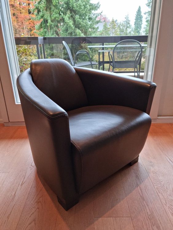 Calia Italia Sessel auf Leder | - (Hotel) Kaufen Ricardo