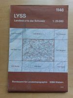 Landeskarte der Schweiz - LYSS