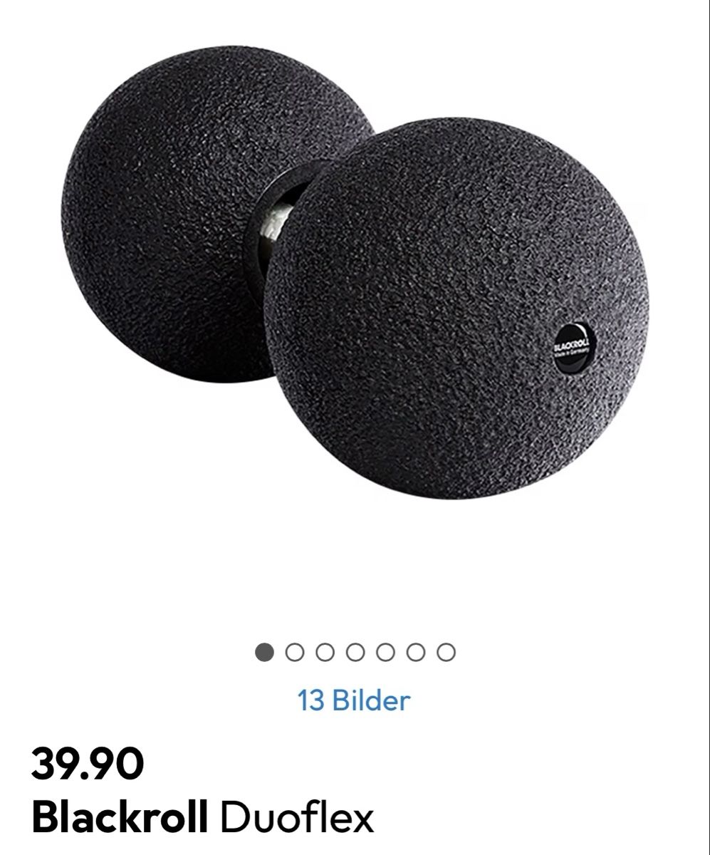 Blackroll Dispositivi per massaggi: Blackroll duoflex 12cm – Nuovo (secondo la descrizione) da Aesch BL venduto da flugsaurier73 2