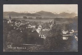 Hausen am Albis   :   alte Ansichtskarte von 1922