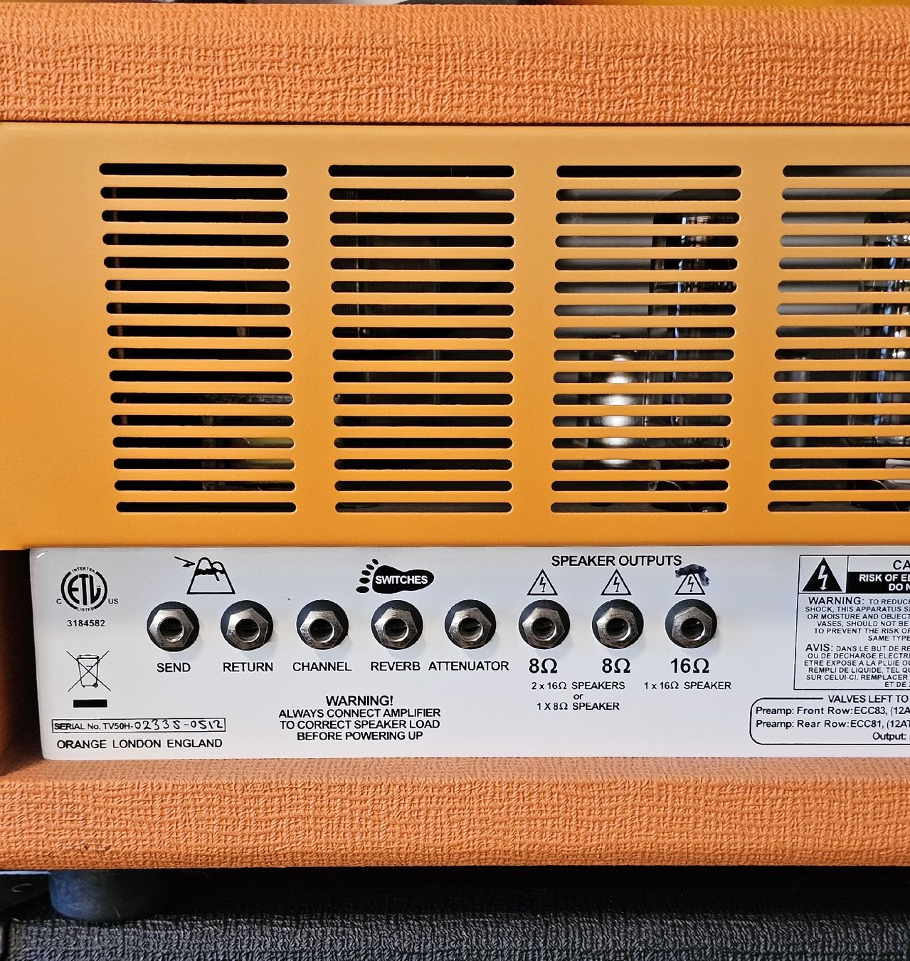 Amplificateurs: Orange Thunderverb 50 H Head – D'occasion à Spreitenbach par sgraffito 5