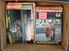 Motorrad und Motorsport Schweiz Zeitschriften Konvolut