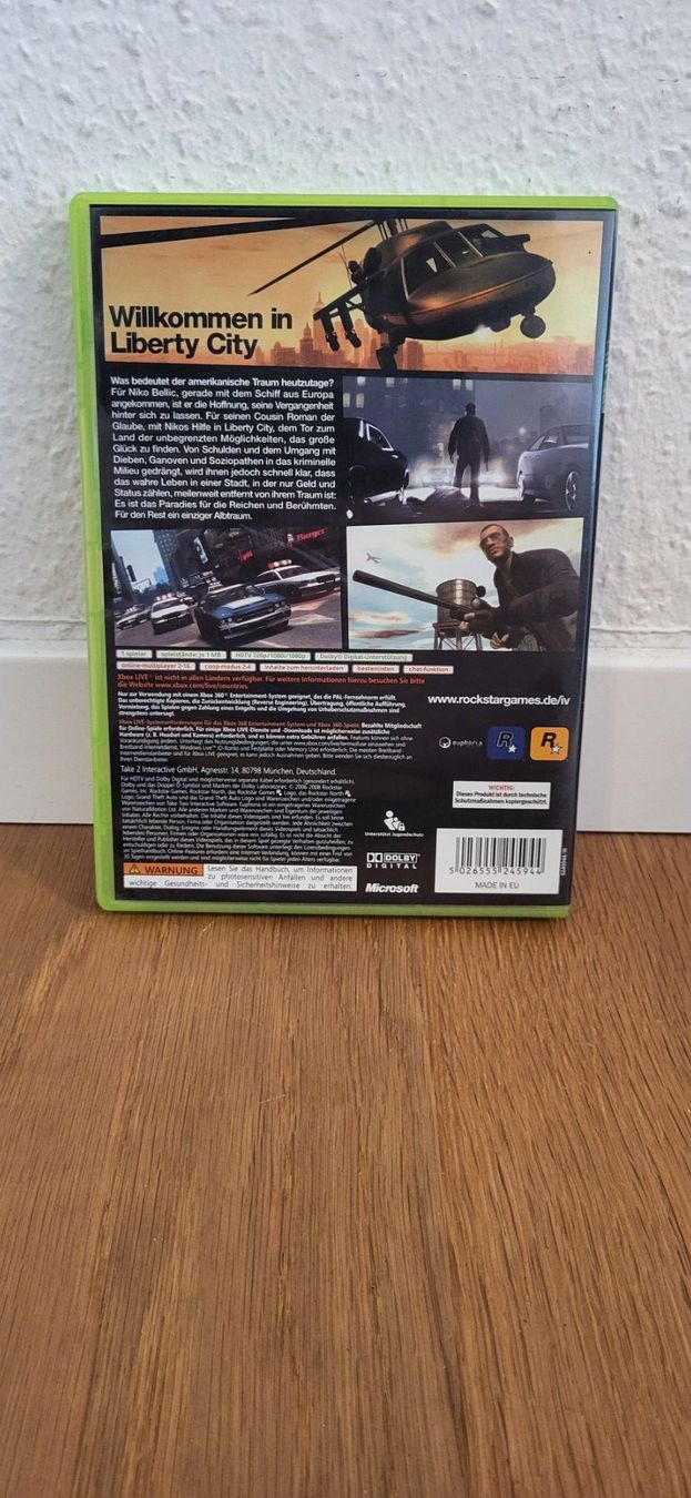 Microsoft Giochi: Xbox 360 - Grand Theft Auto 4 – Usato da Münsingen venduto da DigitaleSpielecke 1