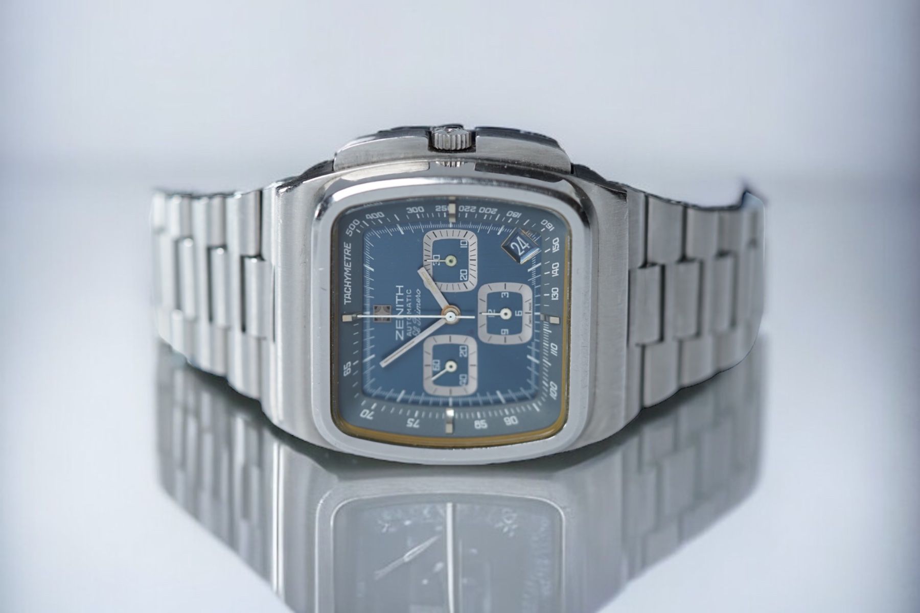 Zenith Orologi: Zenith El Primero Vintage TV screen – Usato da Morges venduto da 24time 4