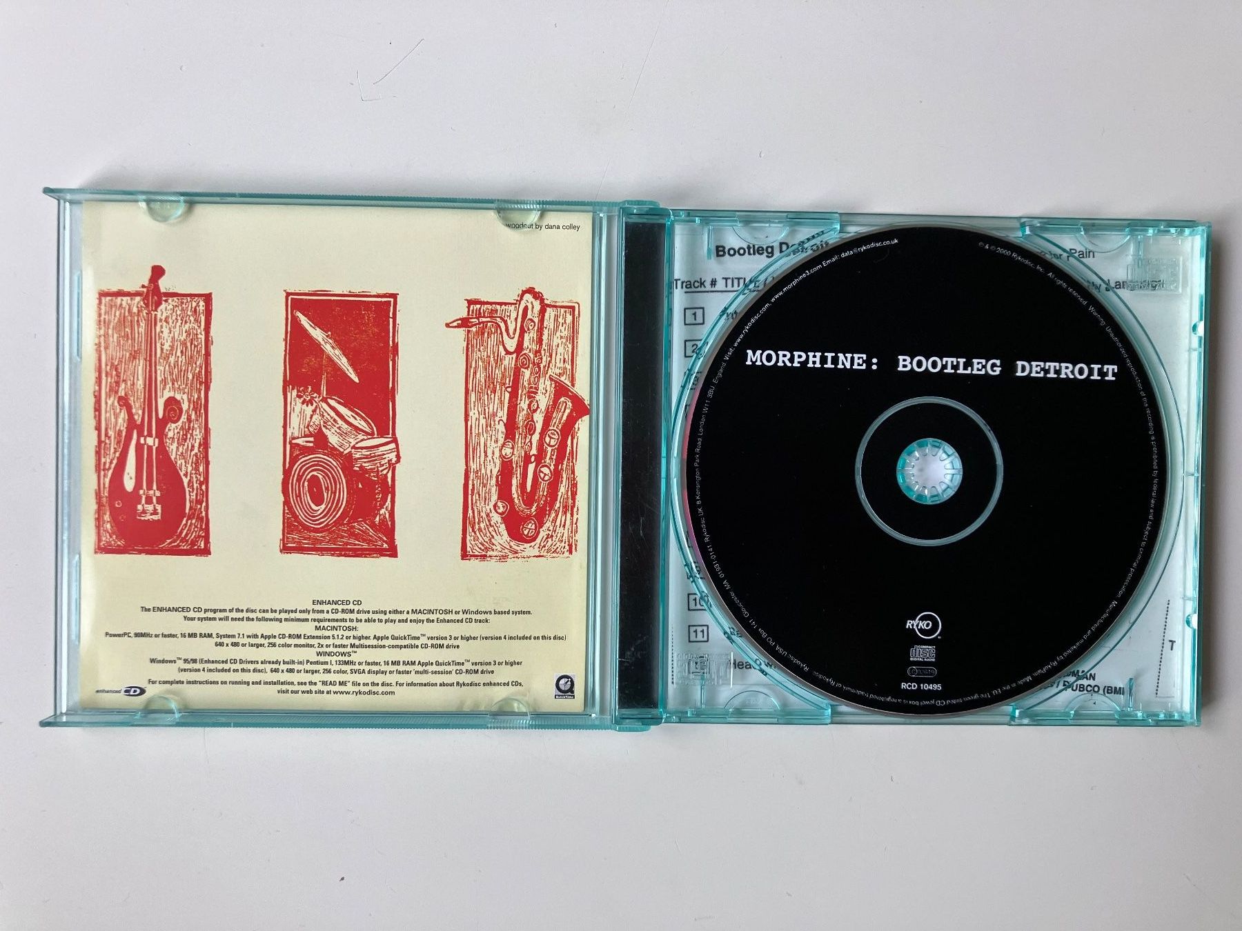 CD: Morphine – Bootleg Detroit CD – Usato da Luzern venduto da Madvibe 1