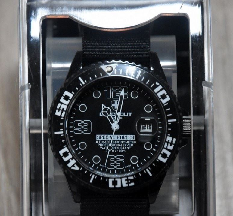 Orologi: Armbanduhr / Montre BLACKOUT Special Forces – Nuovo e nell'imballaggio originale da Collonges venduto da Auganien 2