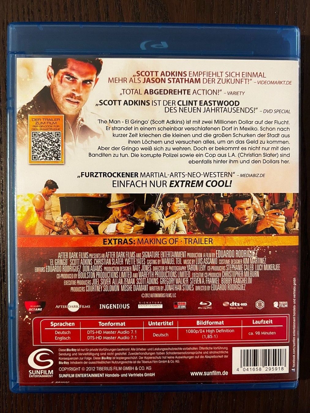 Tutti i DVDs: El Gringo – Usato da Zürich venduto da Blu-ray_ZH 1