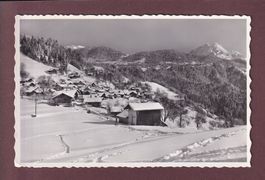 HUEMOZ sous la neige et Les Diablerets - 1955