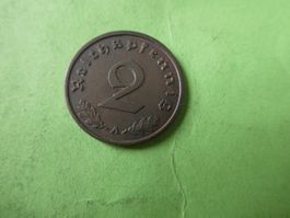 Dt. Reich 1938 A, 2 Reichspfennig