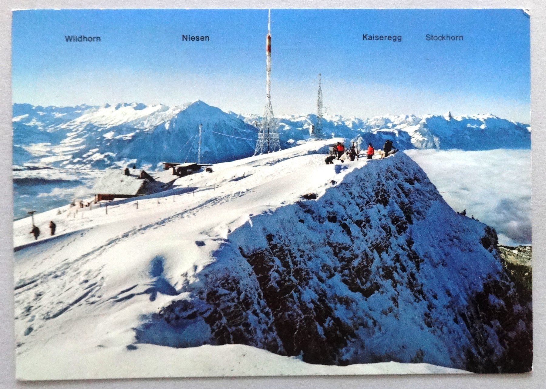 Cartes postales: Niederhorn 1950 m, Beatenberg – D'occasion à Fétigny par Billy2miny