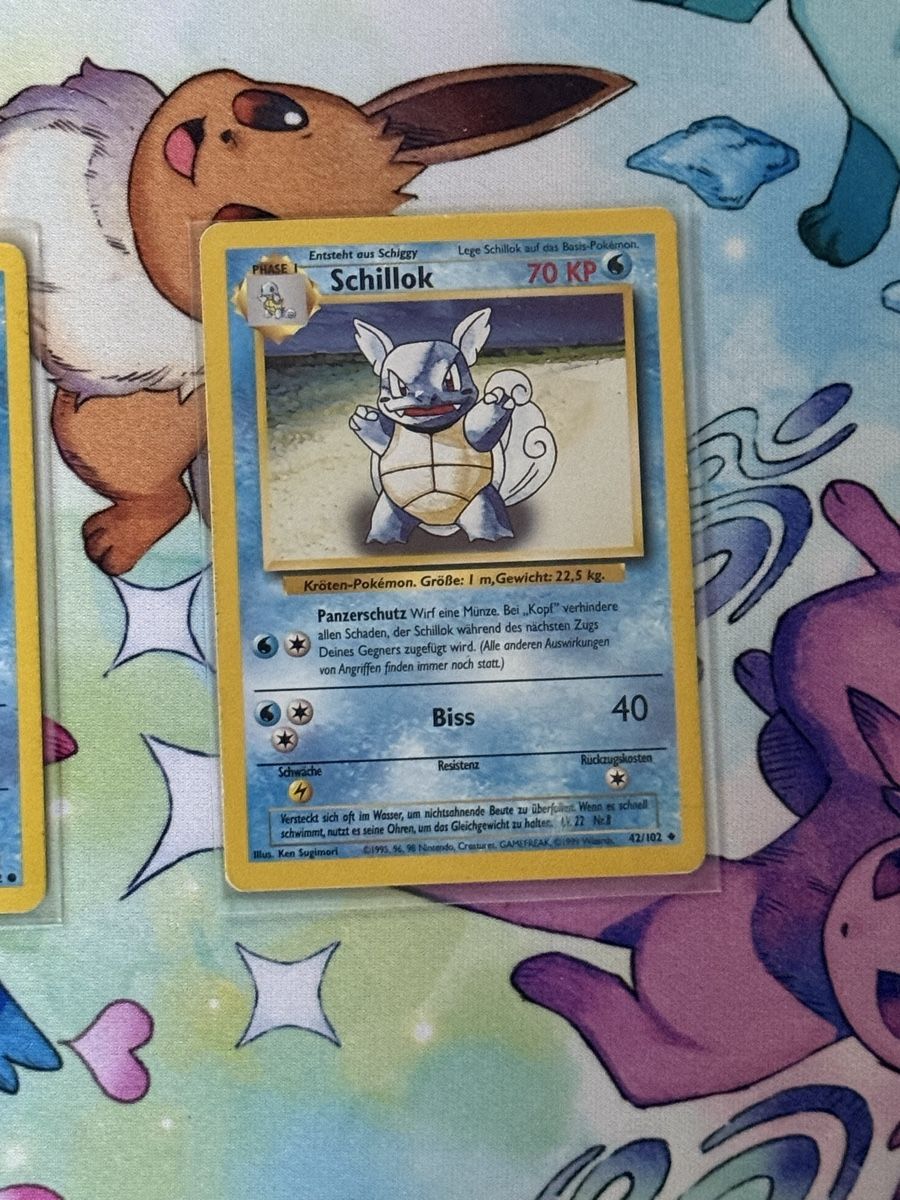 Pokémon Carte collezionabili: Pokémon - 2x Schiggy & Schillok base set DE !!! – Usato da Uvrier venduto da sauma85 1