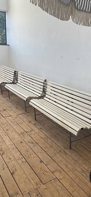 Bänke: Ehemalige Schiffsbänke – Gebraucht aus Gunzwil von vintage-bazaar 1