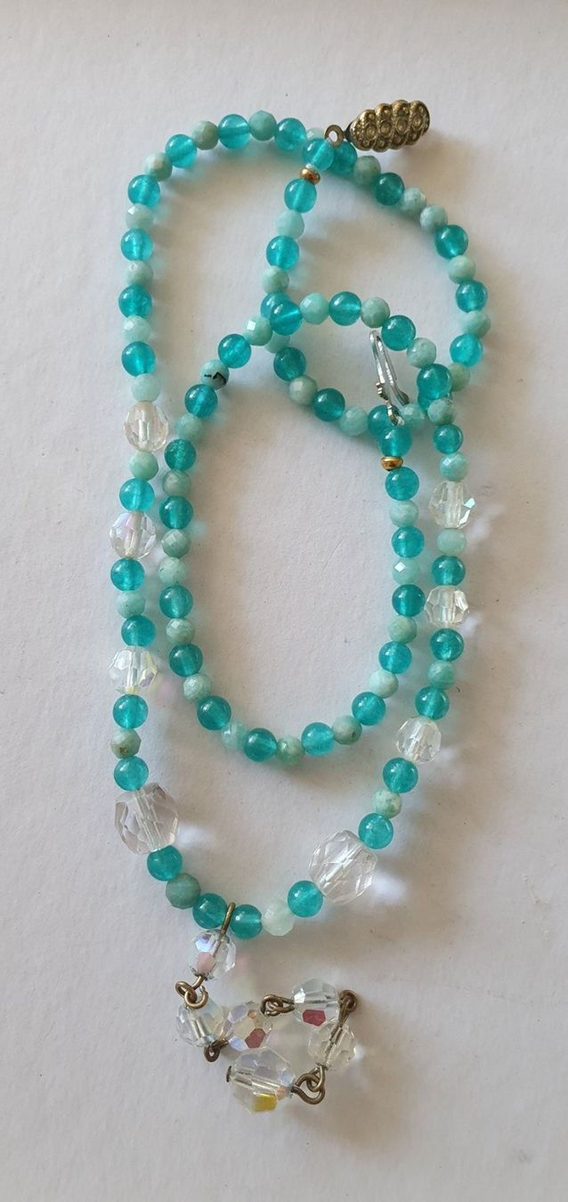 Catenine: Aurora Borealis mit Amazonite und Chrysopras – Nuovo (secondo la descrizione) da Benglen venduto da Meercat3 7
